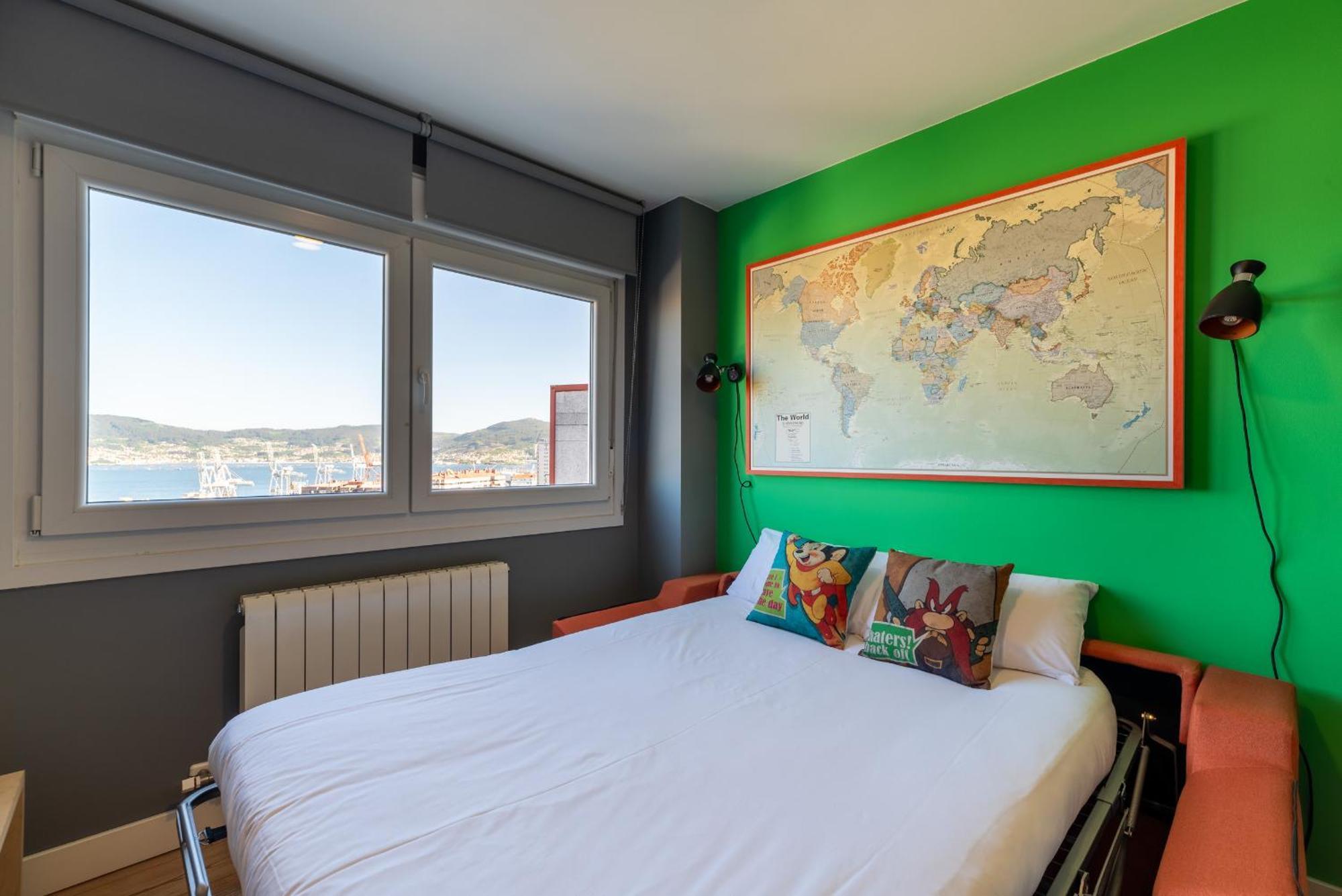 Apartamento Vistas Ria Con Parking Comarca de Comarca de Vigo Buitenkant foto